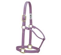 Weaver Leather Original Non-Adjustable Nylon Horse Halter, Yearling, Lavender
