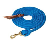 Weaver Leather Original Padded Non-Adjustable Halters, Average Blue, 5/8" x 10'