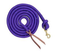 Weaver Leather Poly Cowboy Lead with Snap, 5/8" x 10',Purple
