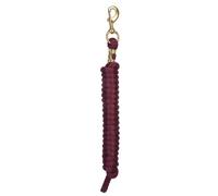 Weaver Leather Poly Lead Rope, Burgundy, 5/8 x 10'