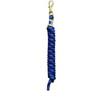 Weaver Leather Poly Lead Rope, Cornflower Blue/Black, 5/8 x 10'