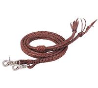 Weaver Leather Round Braided Latigo Split Reins