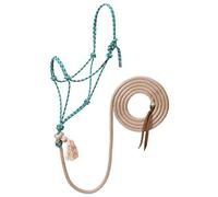 Weaver Leather Silvertip No. 95 Rope Halter with 12' Lead