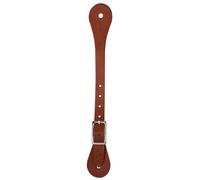 Weaver Leather Single-Ply Brown Latigo Leather Spur Straps