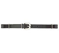 Weaver Leather Straight Bridle Leather Curb Strap, Black, 43959