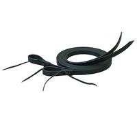 Weaver Leather Trail Gear Split Reins, Black, 5/8" x 7'