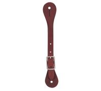 Weaver Leather Women's Latigo Leather Spur Straps, Burgundy