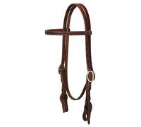 Weaver Leather Working Tack Quick Change Browband Headstall, Golden Chestnut, 1 Count (Pack of 1)