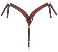 Weaver Leather Working Tack Roper Breast Collar, Golden chestnut