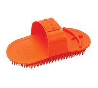 Weaver Livestock MASSAGE BRUSH, Orange