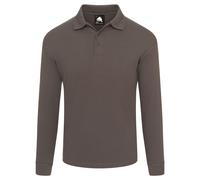 Orn Clothing 1170 Weaver Premium Long Sleeve Poloshirt Graphite XL Col XL