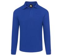 Orn Clothing 1170 Weaver Premium Long Sleeve Poloshirt Royal 5XL Colou 5XL
