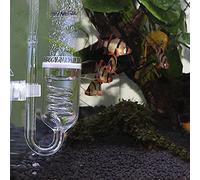 WEAVERBIRD CO2 Glass Aquarium Supply Accessories Diffuser Drop Checker Bubble Counter Check Valve for Aquarium Planted Tank