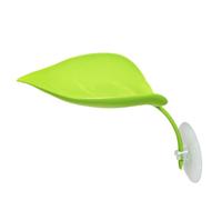 Weaverbird Leaf Crucible - Reptile Tank Decoration, Crucible for Reptiles in the Shape of Leaves with Suction Cups | | For Turtles Frog Leopard Geckos Lizard