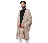 Weavers Villa Men's Plain Woollen Dhariwal Beige Lohi/Shawl-MS-666, Light Grey, Large