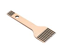 Weaving Comb, Double Ended Ergonomic Design Beech Glossy Wooden Comb Straightens out Cord Small Machine for Knitting Handcraft Tapestry Sweater, 20 x 6.2 x 2.5 cm