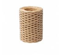 Weaving Hat Yarn Paper Raffia Strand for Crochet Knitting Brimmed Sun Hat Beach Carryall Woven Basket Craft Braided Open Winding Hollow Core Flexible, Khaki
