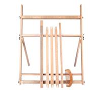 Weaving Loom for Beginner Weaving Loom Kit with Stand Tapestry Large Woven Wall Art Weave Frame Tools 23in/60cm
