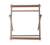 Weaving Loom for Beginner Wooden Weaving Loom with Stand, Multi-Craft Frame Beech Tapestry Creative DIY