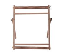 Weaving Loom for Beginner Wooden Weaving Loom with Stand, Multi-Craft Frame Beech Tapestry Creative DIY