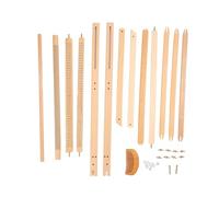Weaving Loom Kit DIY Wooden Multi Craft Weaving Loom Starter Kit for Kids Adults