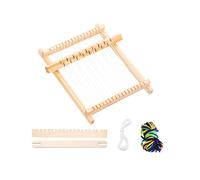 Weaving Loom Kit, Small Loom Kit DIY Hand-Knitting Weaving Machine for Weave Board Weaver Adult Beginner