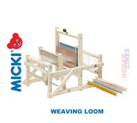WEAVING LOOM Kit with Yarn Wooden Frame Micki Sweden 10-2234-00