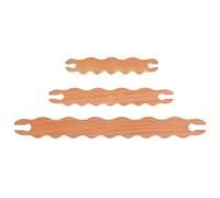 Weaving Shuttle - Wavy Stick Shuttles Weaving Rods | Handmade Craft Rods for Crafts, Knitting Projects, Beginners