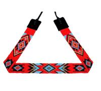 Weavish Beaded Hatband Native American Style Southwestern Cow Rode Handmade Head/Hat Band Collection (Pattern 2)