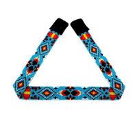 Weavish Beaded Hatband Native American Style Southwestern Cowboy Hat Band Collection, Pattern 4, 19/19.5
