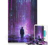 Web Alone Jigsaw Puzzle 1000 Pieces Cognitive Fun Play High Precision Die Cut Unique Gift for Stress Relief (50x75cm)