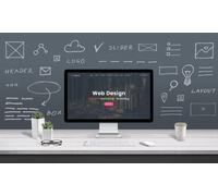 Web design and development package for a 25-page responsive website