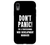 Web Development Manager Case for iPhone XR