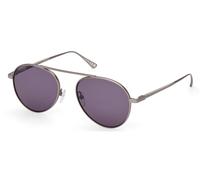 Web Eyewear Web WE0374 15A Men's Sunglasses Silver Size 54