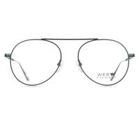 Web Eyewear Web WE5438 Men's Glasses, Blue, Size 54