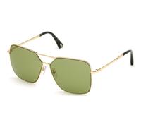 Web Eyewear Women's WE0285-5930N Sunglasses in Green Web Eyewear Green One Size