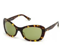 Web Eyewear Women's WE0289-5652N Sunglasses in Green Web Eyewear Green One Size
