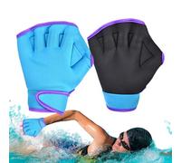 Web Gloves for Swimming - Water Mittens Aquatic Gloves - Diving Equipment Swimming Training, without Rubber Gloves for Water Resistant Fitness Training
