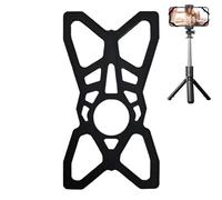 Web Grip for Motorcycles - Safety Silicone Strap Holder, Silicone Phone Holder Strap with X Web Grip for Motorcycles | Cell Phone Holder, Ric