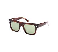 Web Man WE0354 56N Sunglasses Acetate Havana Green Squared Normal