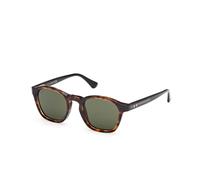 Web Man WE0384 55N Sunglasses Acetate Havana Green Round Normal