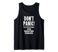 Web Marketing Manager Tank Top