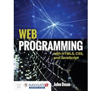 Web Programming With HTML5, CSS, And Javascript