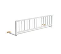 WEBABY - Bed Rail 117 cm SIDO White - 117 x 34.5 x 31 cm | Wooden | Limits Falls in Young Children | 18 Months to 5 Years | for Mattress Height 10 to 16 cm | Min Mattress Length 175 cm
