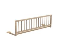 WEBABY - Children's Bed Rail 117cm SIDO Raw Beech Wood | 117 x 34.5 x 31 cm | Limits Falls | 18 Months to 5 Years | for Mattress Height 10 to 16 cm | Min Mattress Length 175 cm