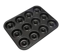Webake Donut Pan Non-stick Mini Donut Tray Heavy Gauge 2.8 Inch Doughnut Pans for Baking 12-Cavity