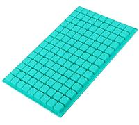 Webake Silicone Chocolate Mould Square Ice Cube Moulds Gummy Moulds 126 Cavities 1.5cm Mini Candy Mould for Gummy, Ice Cube, Jelly, Truffles, Pralines Caramels