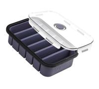 Webake Silicone Soup Freezer Mould with Lid 1/2 Cup LFGB Silicone Soup Freezer Tray Food Storage Containers for Freezing Extra Large Ice Cube Tray for Soupe, Butter, Meal Prep, 1 Pack