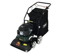 Webb 196cc Petrol Walk Behind Garden Vacuum, Loncin Engine, 150L Collector in Green | Size: 1 Pack Webb Green 1 Pack