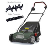 Webb WEESR Corded Scarifier & Lawn Raker - Green & Black, Black,Green